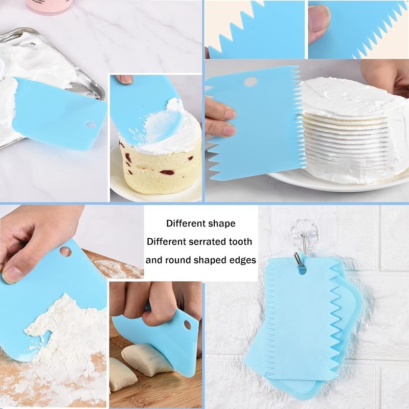 Cake Decorating Supplies Kit 50Pcs Piping Bags Nozzles Tips Scrapers gallery