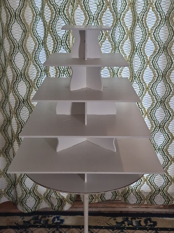 5 Tier Round Pro Cupcake Tower – The Smart Baker
