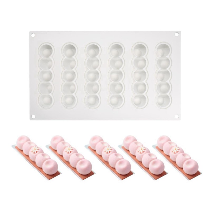 Long Bar Shaped Silicone Cake Mold Chocolate Mousse Bread Dessert Bakeware