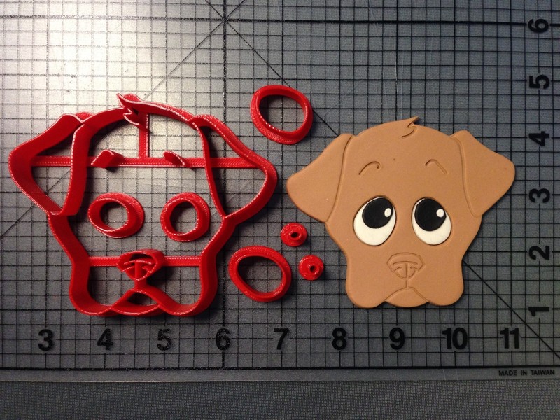 Dog Face 101 Cookie Cutter Set