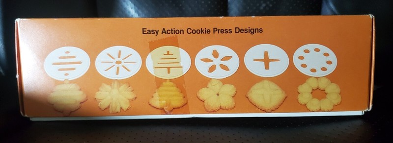 Hutzler-Gerda EASY ACTION COOKIE PRESS & FOOD DECORATOR West Germany 1983 # 695 gallery
