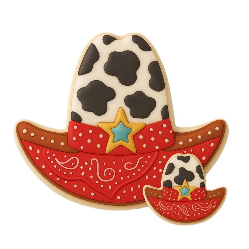 Western Cowboy Hat 3.5'' Cookie Cutter Metal gallery