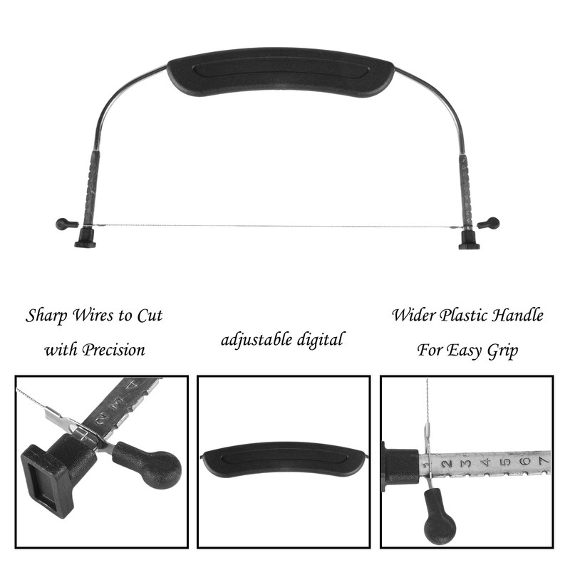 Adjustable Cake LevCake Cutter Slicer Leveler, 9 Different Height Premium Food G gallery
