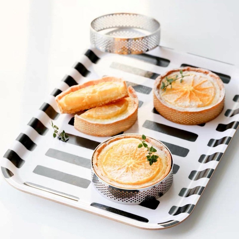3Inch Tart Rings for Baking Stainless Steel Nonstick & Vented Tart Molds,Perf... gallery