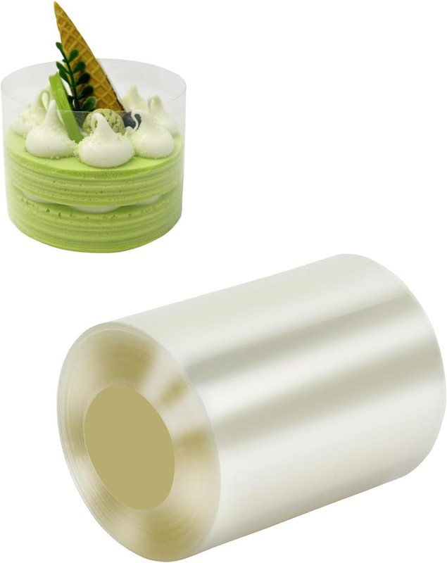 Cake Collars Transparent Acetate Sheet Cake Rolls, Clear Cake Strips Acetate Fil