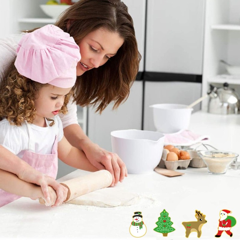 7 Pack Biscuits Stamper Cutters Cake Decoration Children Biscuits Baking Gadgets