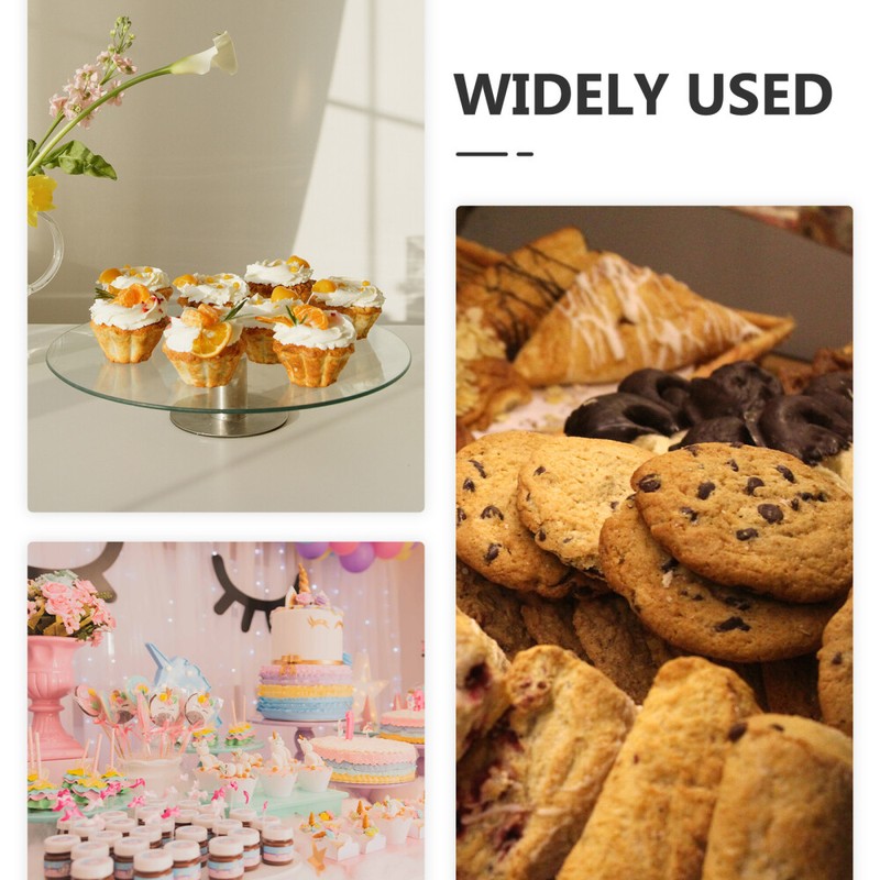 Cake Board Base Transparent Plate Arrangement Holder Display Stand gallery