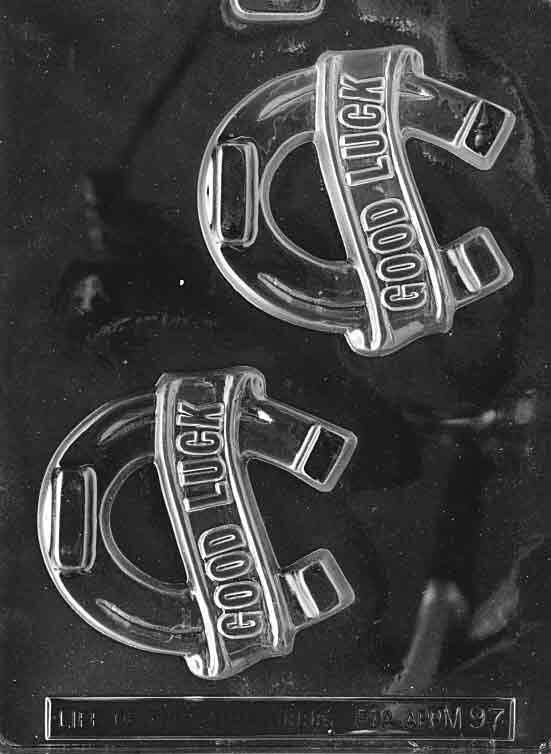 GOOD LUCK HORSESHOE Chocolate Candy Mold – Soap Making ~ BUY 2 GET 1 FREE!