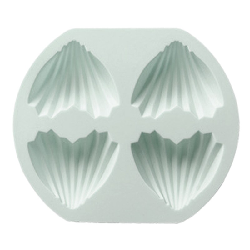 Heart Style for Shell Shaped Silicone Molds Ice Tray Kitchen DIY Chocolate Cake
