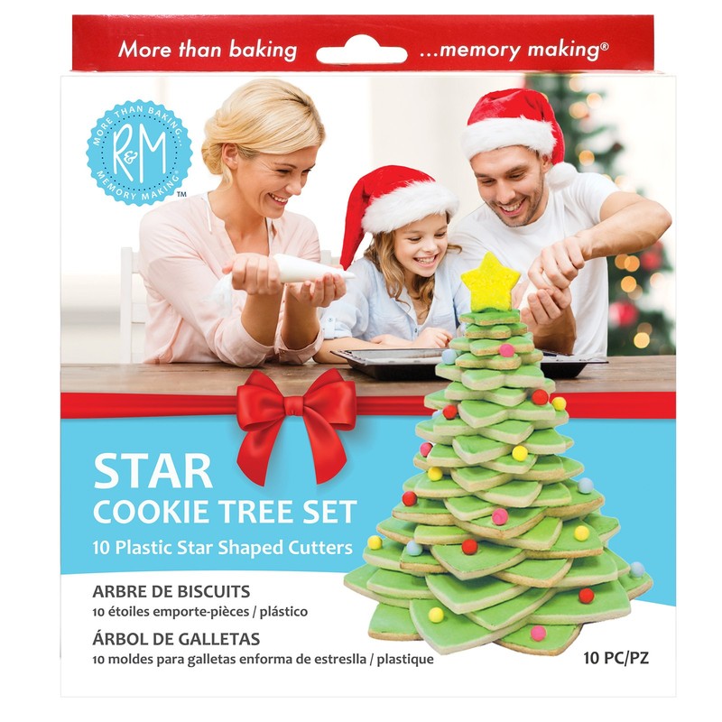 R&M International Christmas Cookie Tree, 10 Piece Set gallery