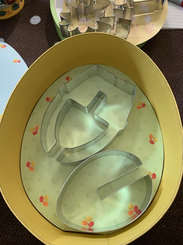 Williams Sonoma Happy Easter Cookie Cutters 8 Pcs 3D Bunny Duck Flower Egg Set gallery