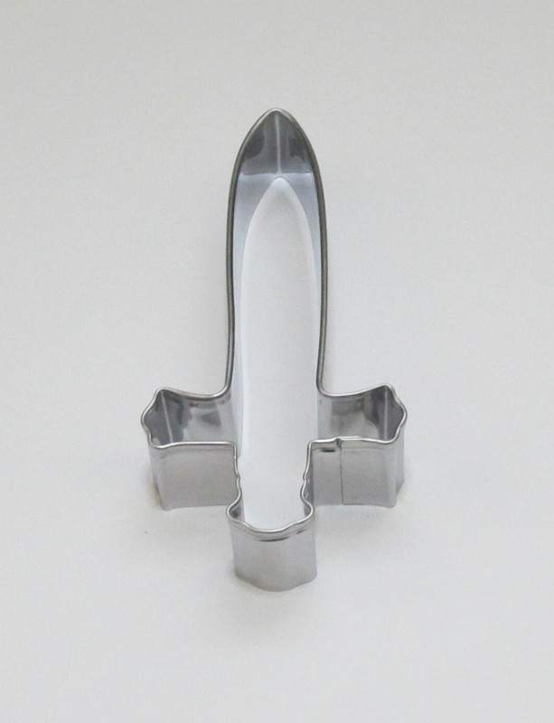 4 7/8" Medieval Times Sword Cookie Cutter Knight Fantasy Renaissance Fair Party gallery