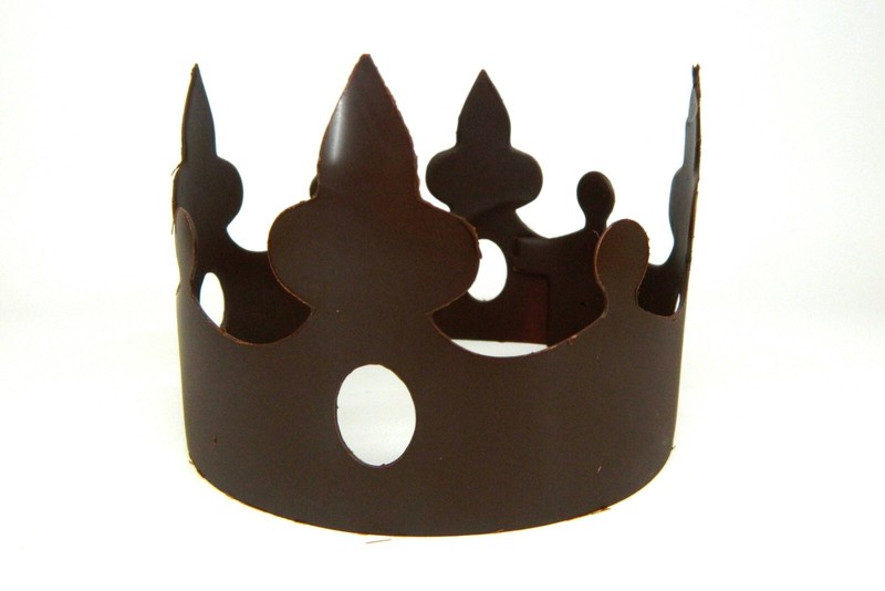 Plastic Chocolate Mold Crown Chocolate Figure for Cake Decorating Supplies gallery