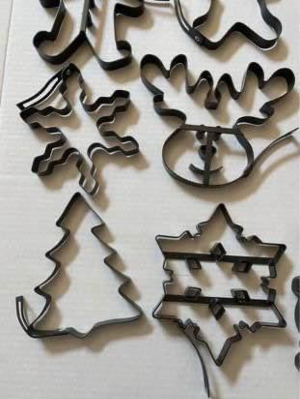 Gently Used Williams Sonoma Pancake Cookie Molds - Set Of 9 gallery