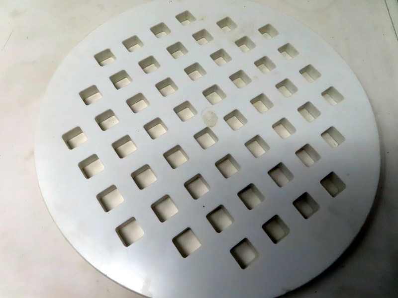 Rowoco Pie Top Crust Cutter Pastry Press Mold Cut-Outs White Plastic Square 10" gallery