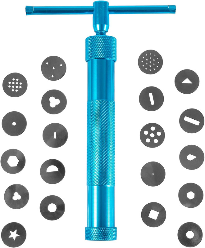 Stainless Steel Clay Extruder Sugar Paste Extruder Cake Fondant Decorating Tool