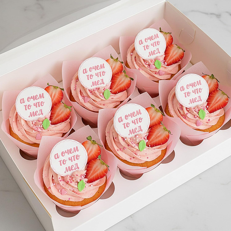 50Pcs Tulip Cupcake Liners for Baking Cups, Greaseproof Muffin Paper Holders Dis gallery