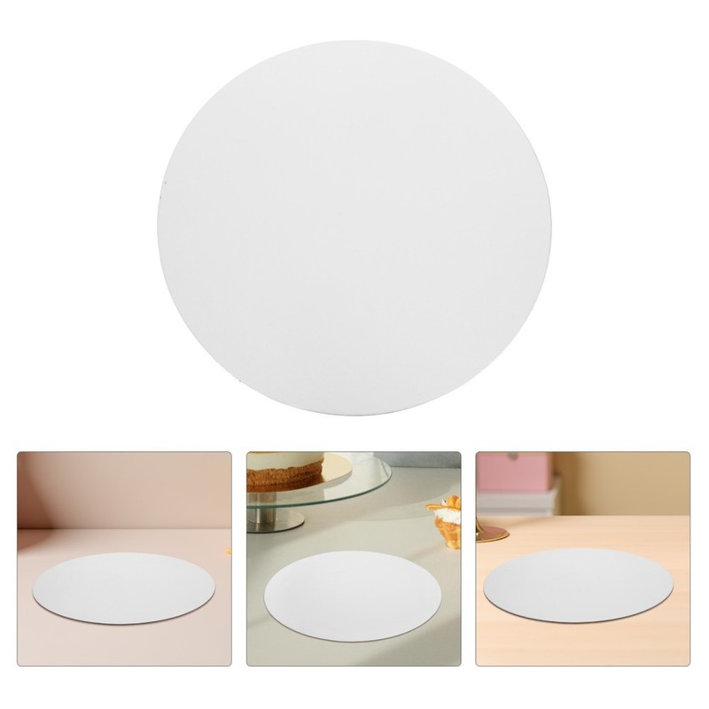 10 Pcs Decorative Base Boards Mousse Cake Bases Cardboard for Wedding gallery