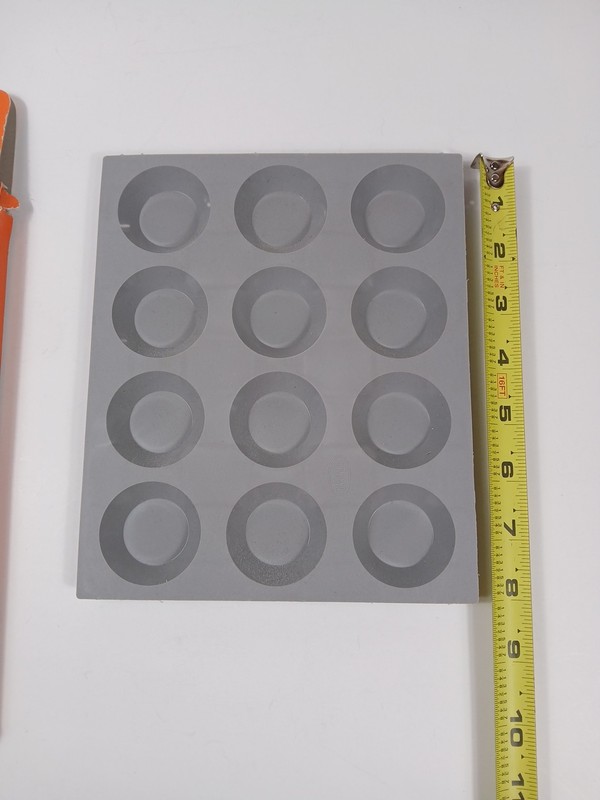 de Buyer Elastomoule Silicone Pastry Mold For 12 Mini Tartelettes gallery