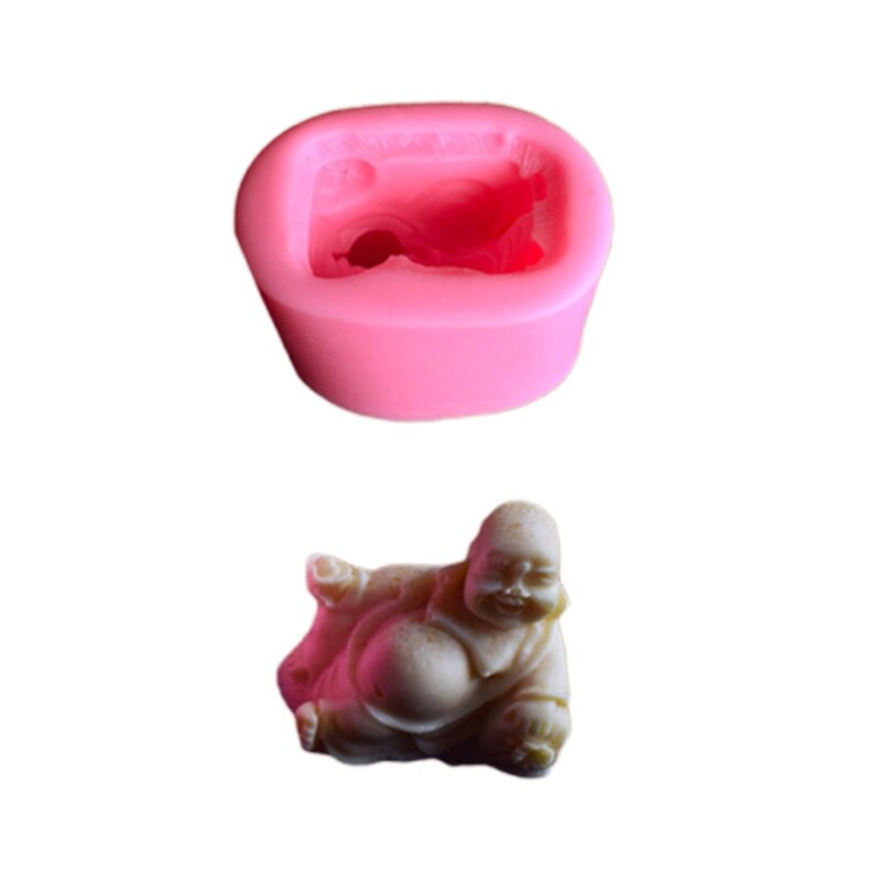 Maitreya Statue Mold Multifunction Crystal Epoxy Resin Silicone Mold gallery