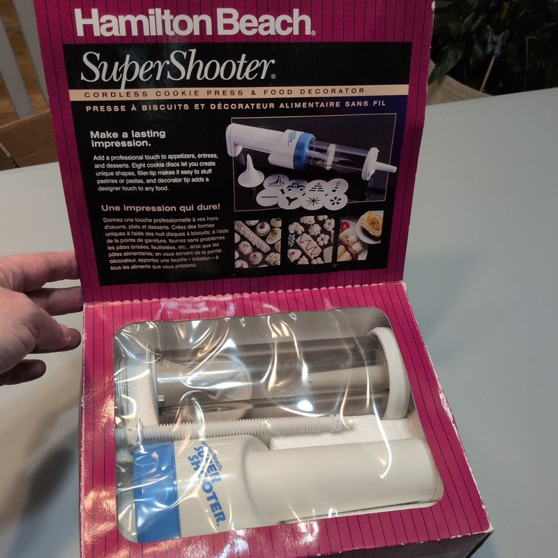 Hamilton Beach The Super Shooter Cookie Press - White gallery