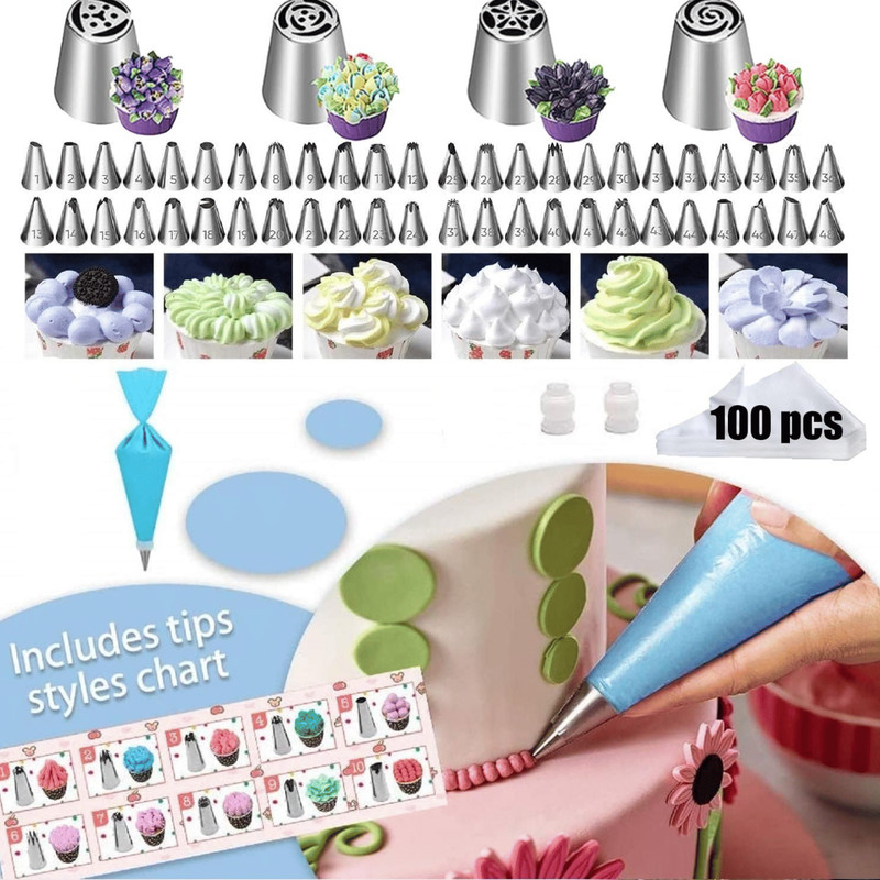 Ultimate Cake Decoration Bundle with 390 Total Accessories and Tools gallery