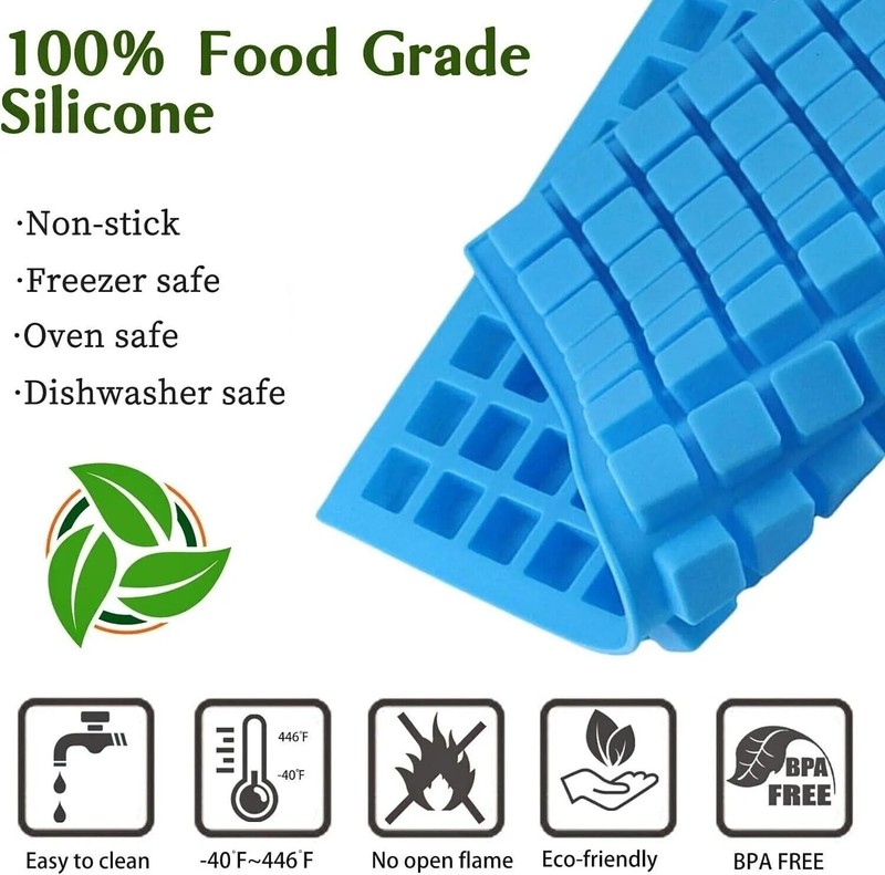 2 Pack Square Silicone Candy Molds for Gummy Chocolate Ice NEW 2024 gallery