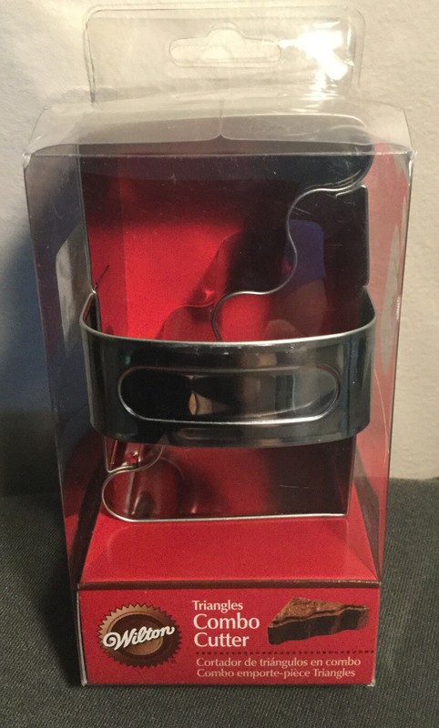 NIB Wilton Combo Cutter, Multi Cutting Tool for Brownies, Cookies, Sandwiches