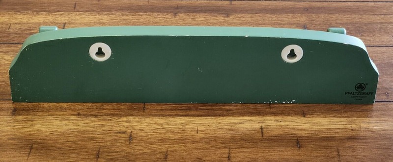Rolling Pin Pfaltzgraff Grapevine Wooden Hanger Ceramic Porcelain Green 18.5 in gallery