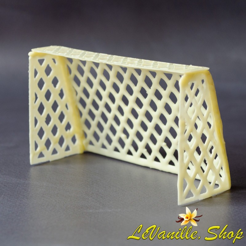 Plastic Chocolate Mold Soccer Goal Chocolate Figure for Cake Decorating Supplies