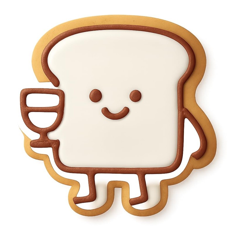 A Toast To You Cookie Cutter & Stamp - 4x3.4 gallery