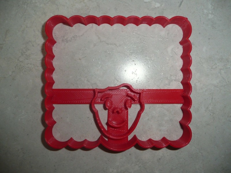 FACE WITH SQUARE AFRO CURLY NATURAL HAIR HAIRSTYLE COOKIE CUTTER USA PR3518 gallery