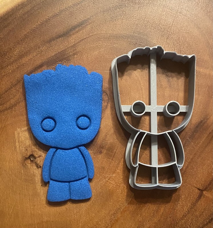 Marvel Mixed All In One Cookie Fondant Cutter Set Of 5 PLA 3D Printed gallery