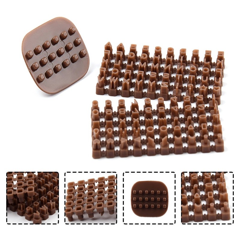 3 Pcs Mini Letter Stamps Alphabet Seal Mold Clay for Pottery Crafting gallery