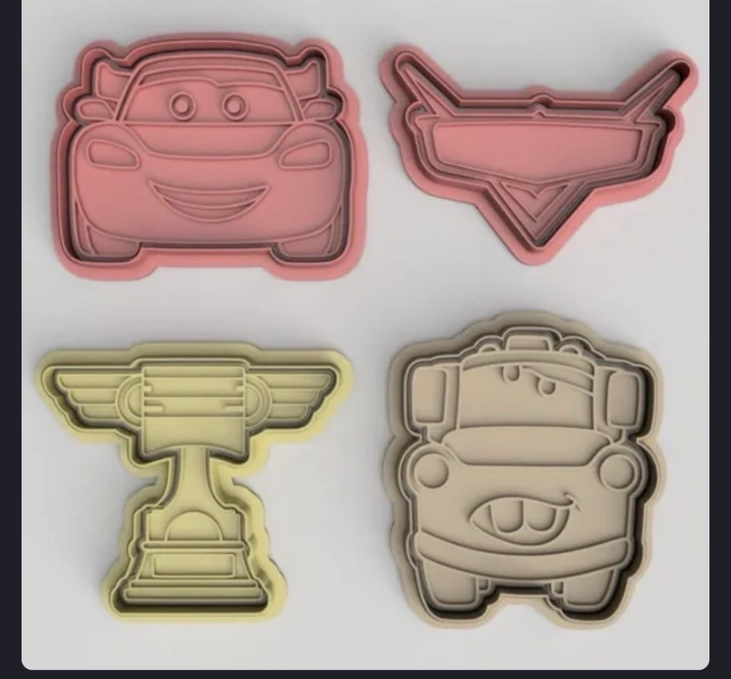 Disney CARS COOKIE CUTTER set