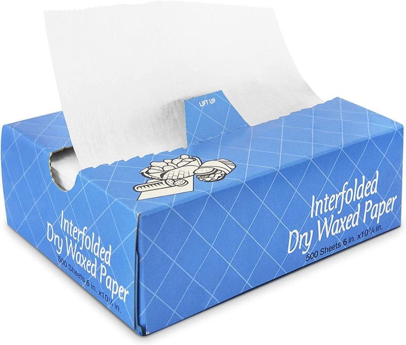 1000 Pcs Bakery Pi Up Tissues – Pre Cut Interfolded Wrap Dry Wax Paper