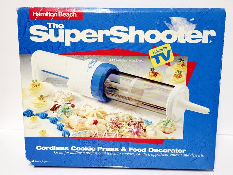 Hamilton Beach The Super Shooter Cordless Cookie Press & Food Decorator gallery