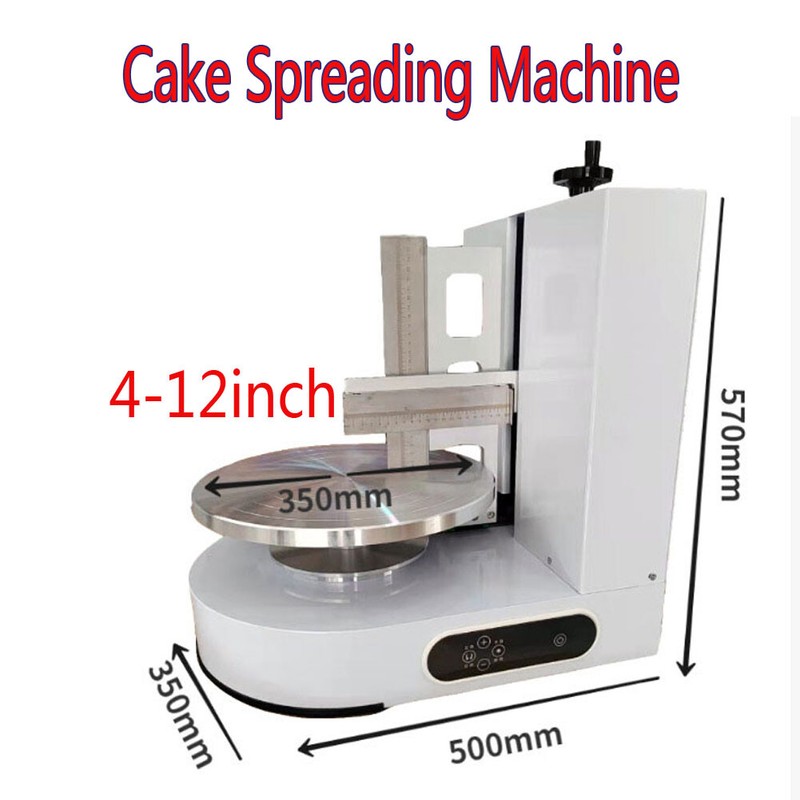 Birthday Cake Cream Smooth Coating Decor Machine Butter Bread Spreading Machine gallery