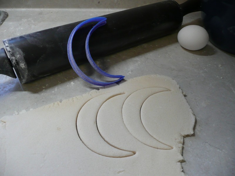 MOON PHASE LUNAR CYCLE SHAPES SET OF 4 COOKIE CUTTERS MADE IN USA PR1950 gallery