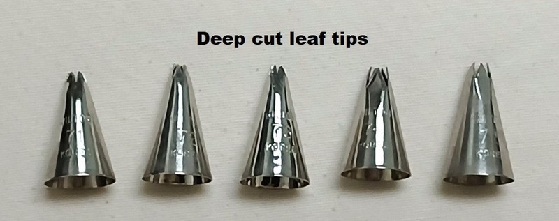 Wilton Small Leaf Decorating Tips ~ you choose any 6 from 16 sizes gallery