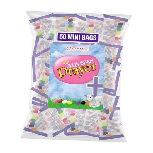 , The Jelly Bean Prayer Spring Themed Bag, 50 Count