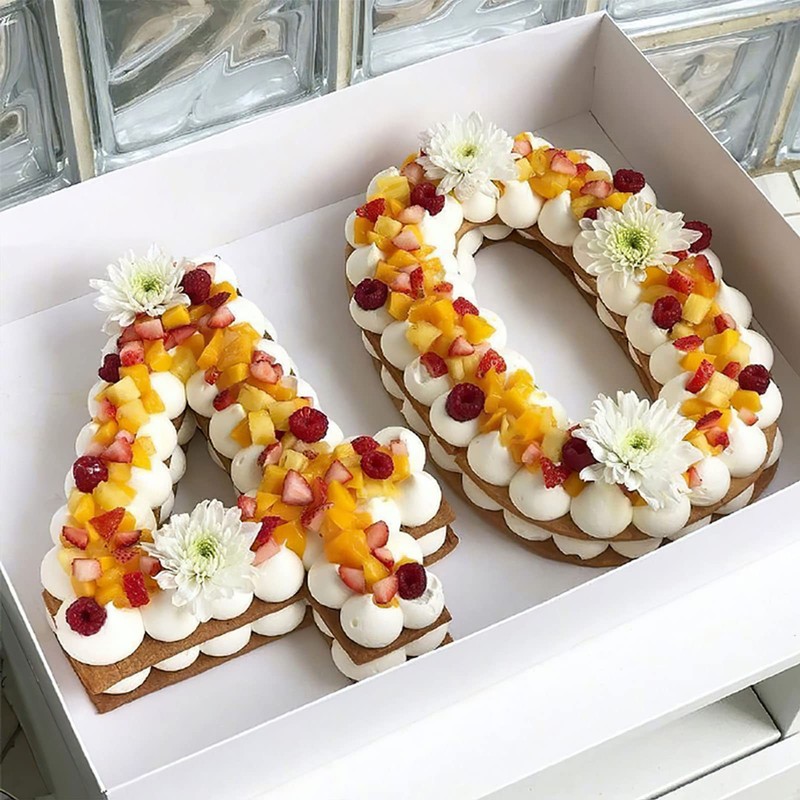 Large Number Stencils Set, Number Cake Stencils & Templates (12 Inch) gallery