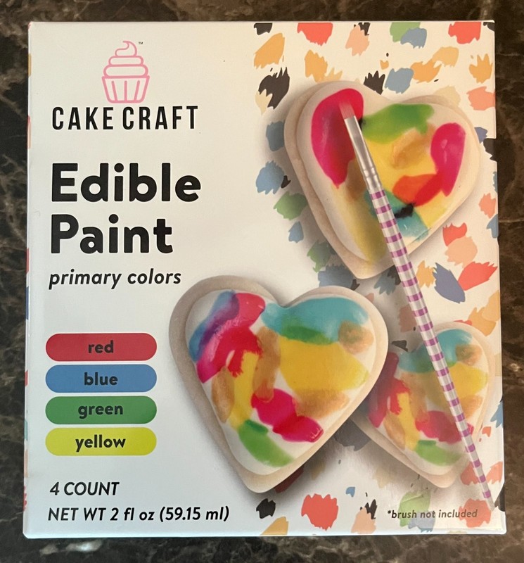 Cake Craft Edible Paint For Baked Goods Made In U.S.A. Icing Frosting Food Color