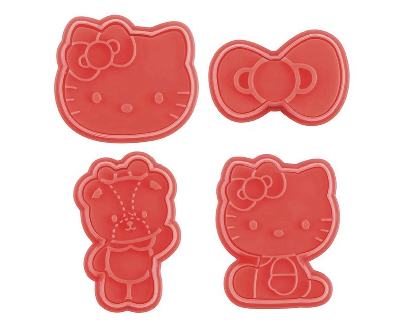 🍪 Cute Hello Kitty Cookie Cutter Set from Japan 🍪