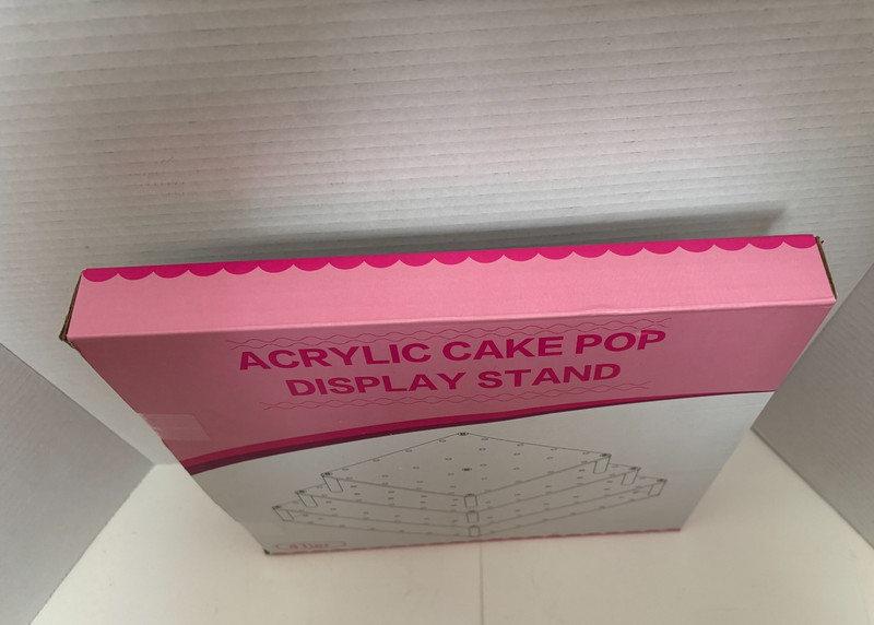 AENTGIU Acrylic Cake Pop Display Stand 4 Tier Holds 72 Cake Pop NEW gallery