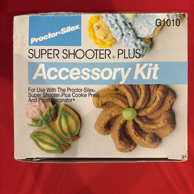Vintage Proctor-Silex Super Shooter Plus Accessory Kit #G1010 gallery