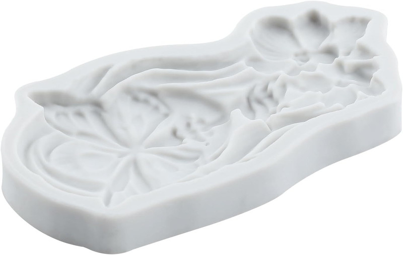 3D Butterfly Woman Silicone Mold Butterfly Woman Face Fondant Molds for Wedding gallery