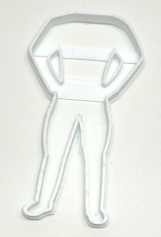 SUPERHERO SUPER HERO OUTFIT BODY COSTUME CHARACTER COOKIE CUTTER USA PR2680