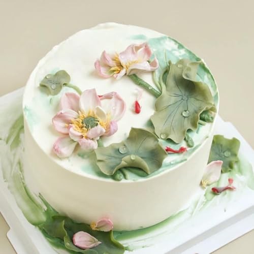 Lotus Leaf Fondant Silicone Mold For Cake Decorating Cupcake Topper Style B gallery