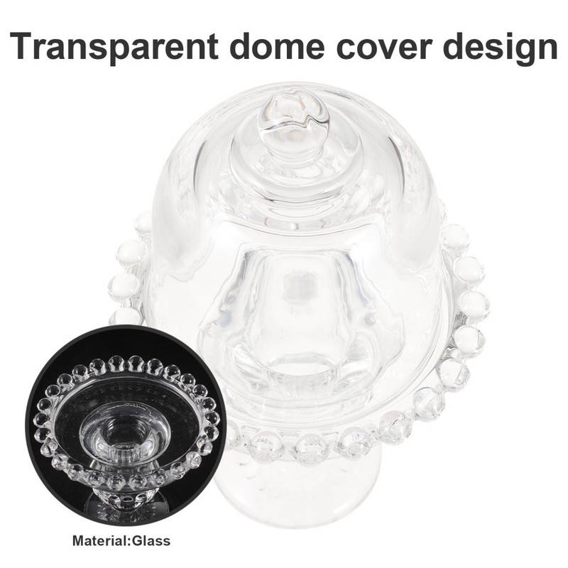 Small Covered Cake Plate Mini Plates with Dome Cupcake Display Stand gallery